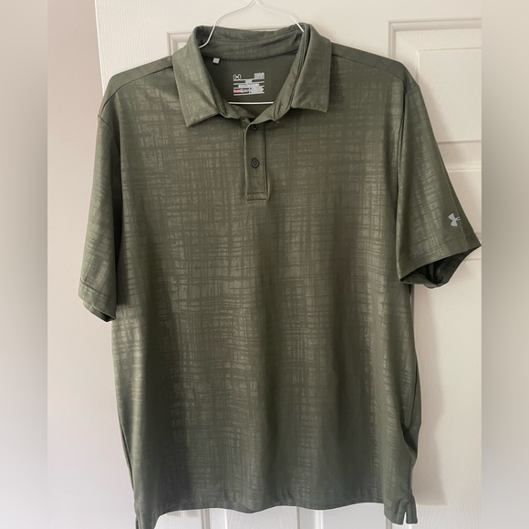 Green Under Armour Polo Shirt - Picture 1 of 2